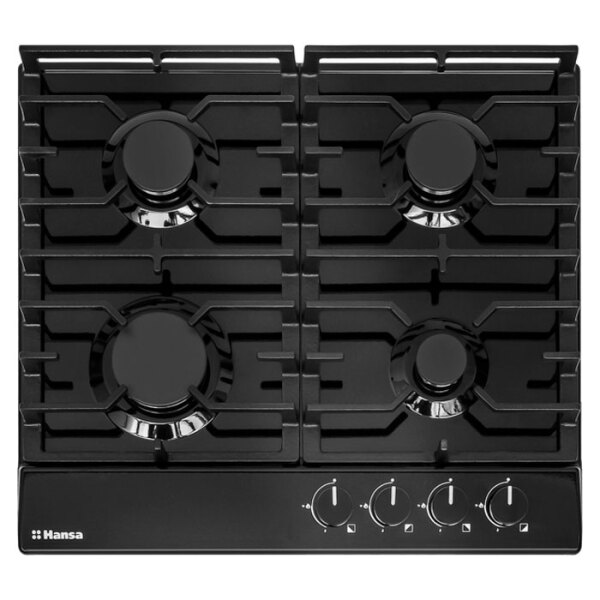 Plită pe gaz Hansa BHGS63030, Black  photo 1