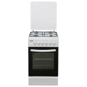Aragaz Bauer TE 5640 WI White Tipul plitei: Pe gaz, 52 l, Tipul cuptorului: Electric
