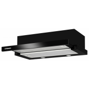 Hotă Hansa OTP6243BGH Black 60 cm, Recirculare, 500 m³/h