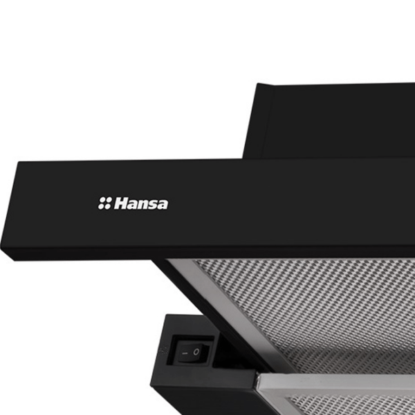 Hotă Hansa OTP6243BGH Black 60 cm, Recirculare, 500 m³/h photo 2