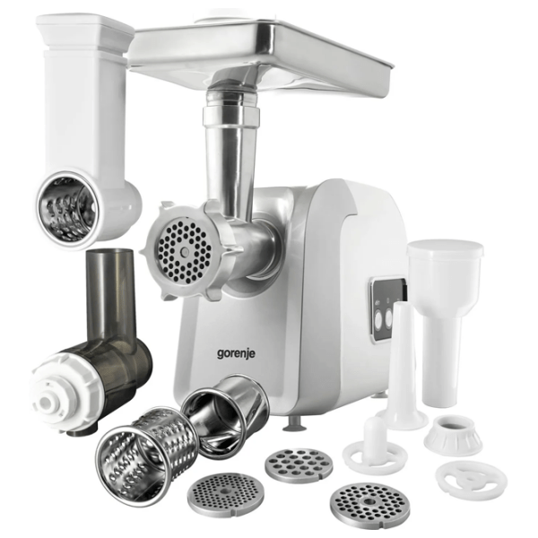 Mașină de tocat carne Gorenje MG2500SJW Silver 850 W/ 2500 W, 2.4 kg/ min photo 2