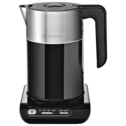 Ceainic electric Bosch TWK8613P Black 2400 W, 1.5l, Material interior: Inox