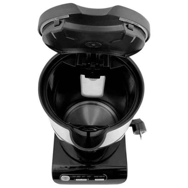 Электрочайник Bosch TWK8613P Черный 2400 Вт, 1.5л, Внутреннее покрытие: Нержавеющая сталь photo 3