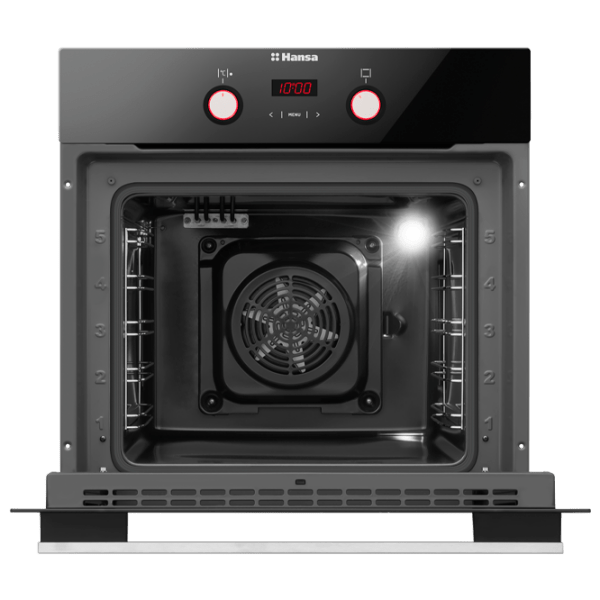 Электрический духовой шкаф Hansa BOEB64190055, Черный  photo 4