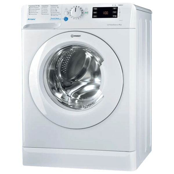 Mașină de spălat Indesit BWSE 61051 White 6 kg, 1000 rpm, A (old) photo 1