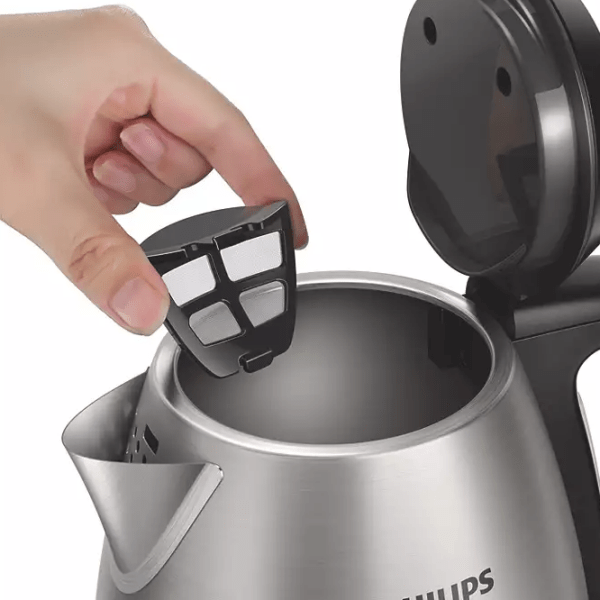 Электрочайник Philips HD9305/21 Нержавеющая сталь 2200 Вт, 1.5л, Внутреннее покрытие: Нержавеющая сталь photo 3
