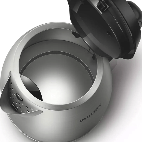 Электрочайник Philips HD9305/21 Нержавеющая сталь 2200 Вт, 1.5л, Внутреннее покрытие: Нержавеющая сталь photo 4