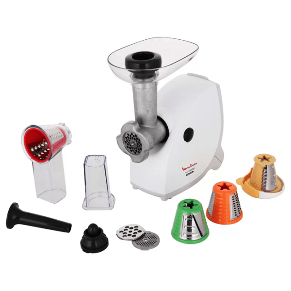 Mașină de tocat carne Moulinex ME456139 White 700 W/ 2000 W, 2.3 kg/ min photo 5