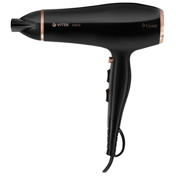 Uscător de păr Vitek VT-8205 Black  photo 2