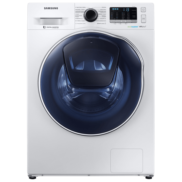 Mașină de spălat cu uscător Samsung WD80K52E0ZW/ LE White 8 kg, 1200 rpm, B photo 1
