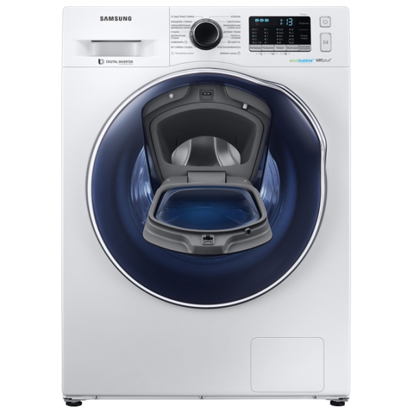 Mașină de spălat cu uscător Samsung WD80K52E0ZW/ LE White 8 kg, 1200 rpm, B photo 2