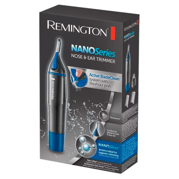 Триммер для носа и ушей Remington Nano Series NE3850, Черный  photo 4