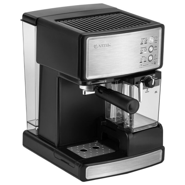 Espressor Vitek VT-1514 Black 1238 W, 1.65 l, Boiler photo 3