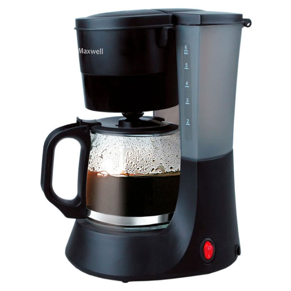 Cafetieră Maxwell MW-1650 Black 600 W, 0.6 l,  photo 4