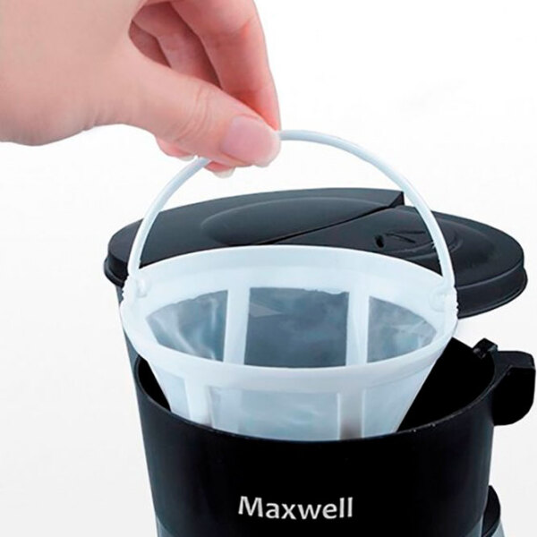 Cafetieră Maxwell MW-1650 Black 600 W, 0.6 l,  photo 5