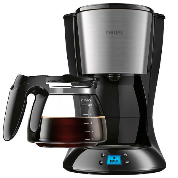 Cafetieră Philips HD7459/20 Black 1000 W, 1.2 l,  photo 3