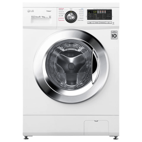 Mașină de spălat cu uscător LG F1496ADS3 White 8 kg, 1400 rpm, B (old) photo 1