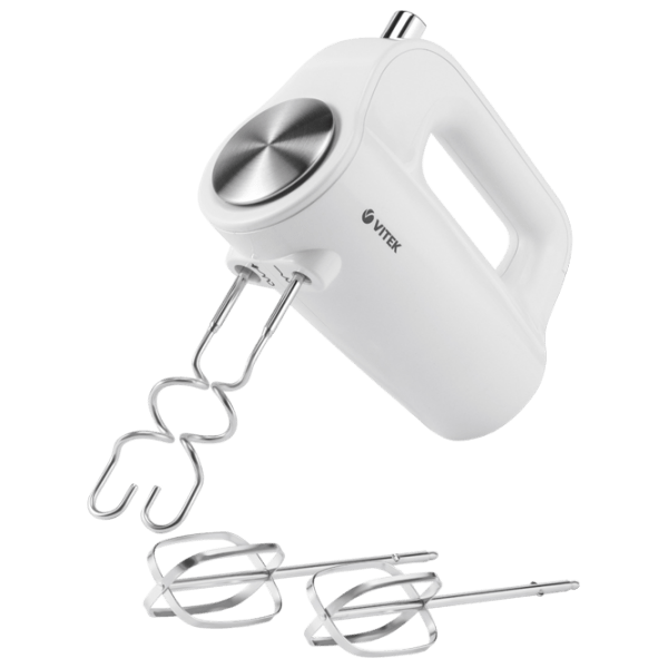 Mixer Vitek VT-1423 White 600 W, Numărul de viteze: 5, Regim turbo photo 1