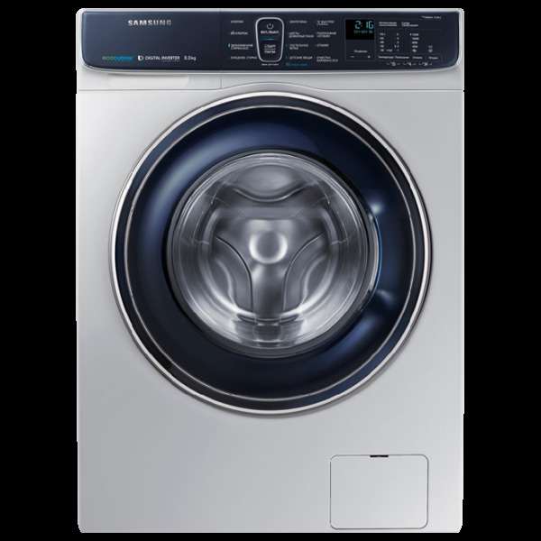 Mașină de spălat Samsung WW80K52E61SDBY Silver 8 kg, 1200 rpm, A (old) photo 1