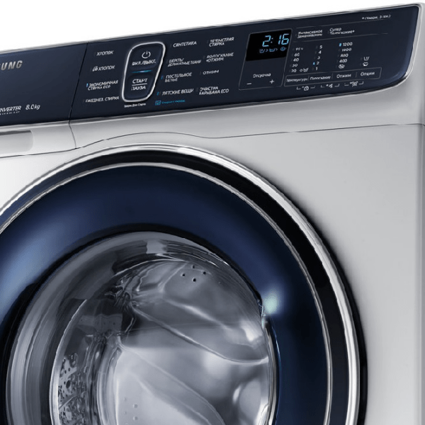 Mașină de spălat Samsung WW80K52E61SDBY Silver 8 kg, 1200 rpm, A (old) photo 5