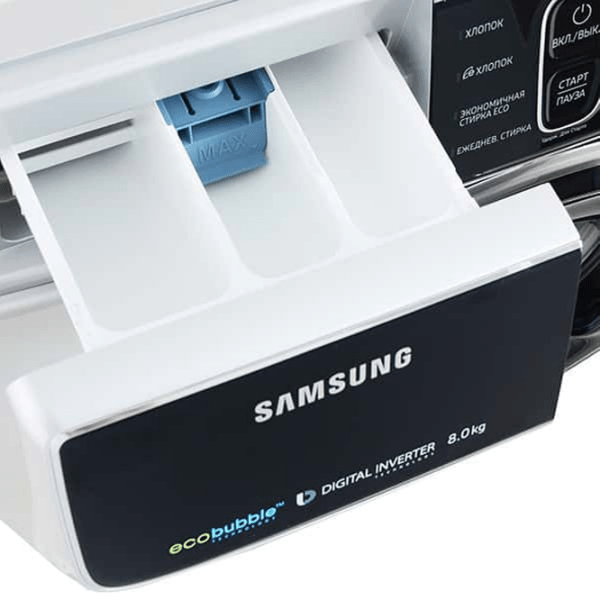 Mașină de spălat Samsung WW80K52E61SDBY Silver 8 kg, 1200 rpm, A (old) photo 6