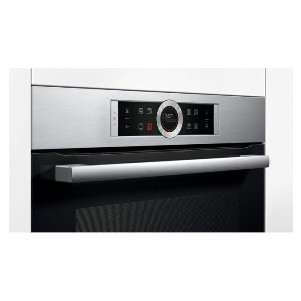 Электрический духовой шкаф Bosch HBG672BS1, Нержавеющая Сталь  photo 2