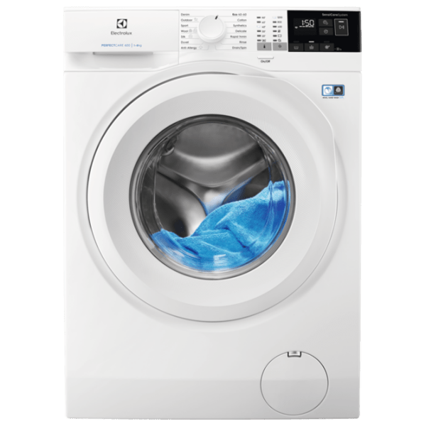 Mașină de spălat Electrolux EW6F428WU White 8 kg, 1200 rpm, A+++ photo 1