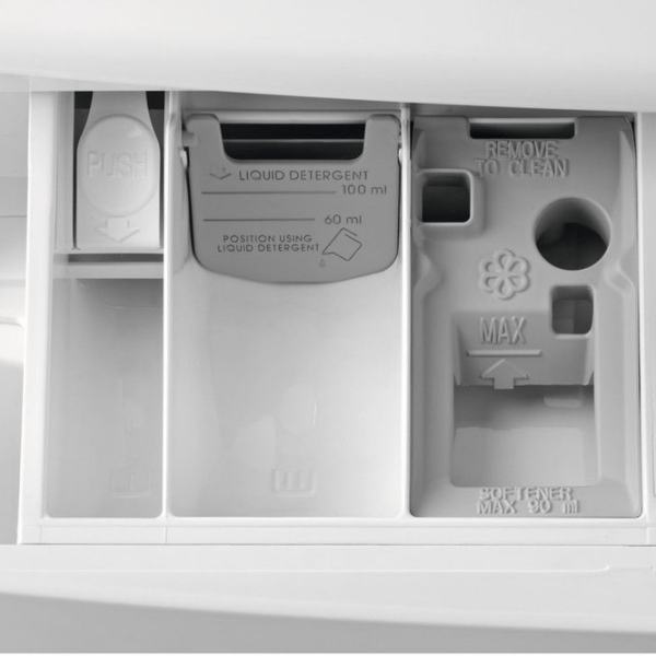 Mașină de spălat Electrolux EW6F428WU White 8 kg, 1200 rpm, A+++ photo 4