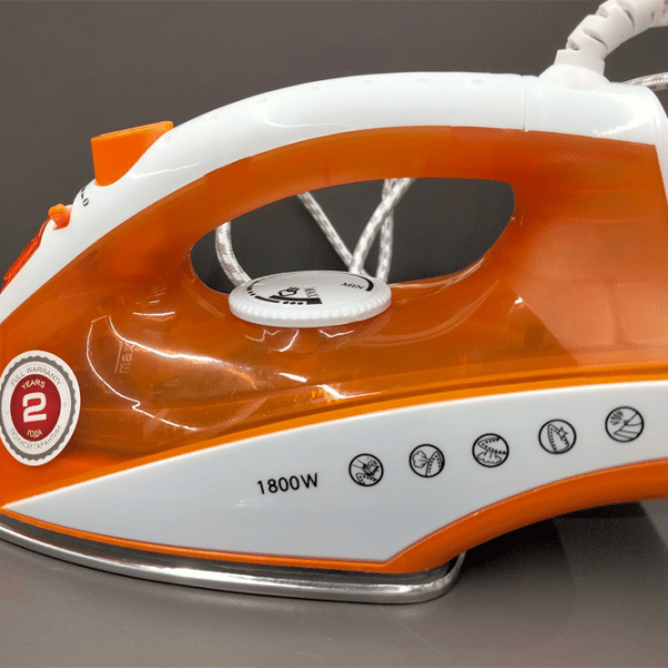 Fier de călcat Saturn ST-CC7142 Orange 1800 W, 80 g/ min, 0.16 l, Oțel inoxidabil photo 7