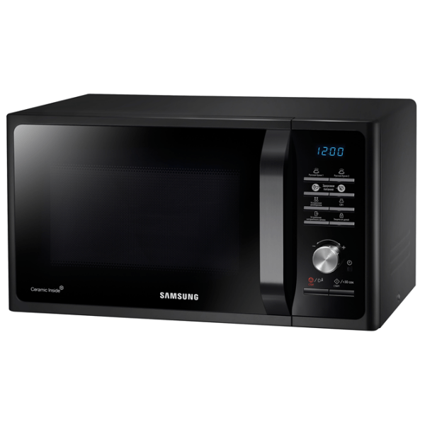 Микроволновая печь Samsung MS23F302TAK/ BW Черный Соло, 23 л, 800 Вт photo 3