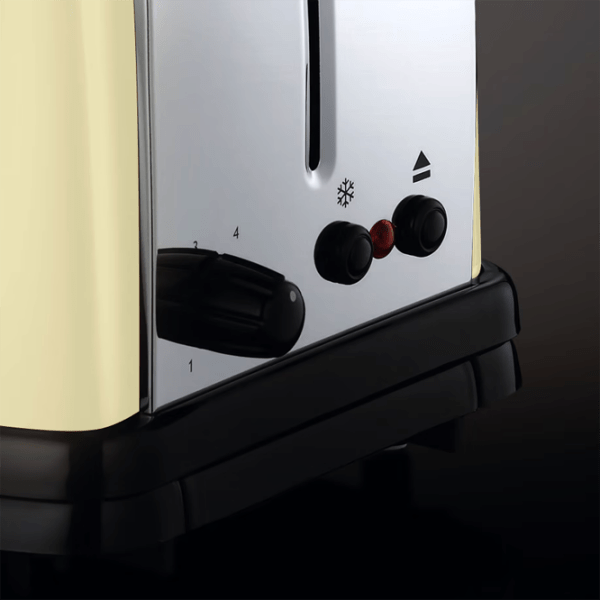 Toster Russell Hobbs 23334-56 Cream 1100 W, Numărul de grade de prăjire: 6 photo 2