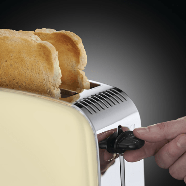 Toster Russell Hobbs 23334-56 Cream 1100 W, Numărul de grade de prăjire: 6 photo 5