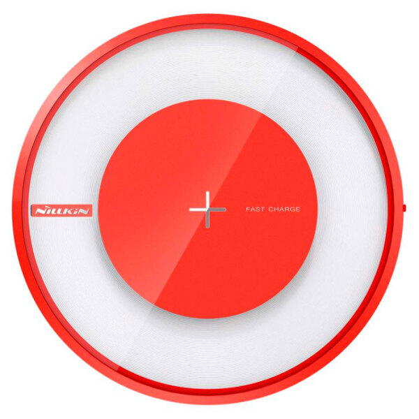 Зарядное уст-во Wireless Nillkin, Magic Disk IV (Fast), Красный  photo 1