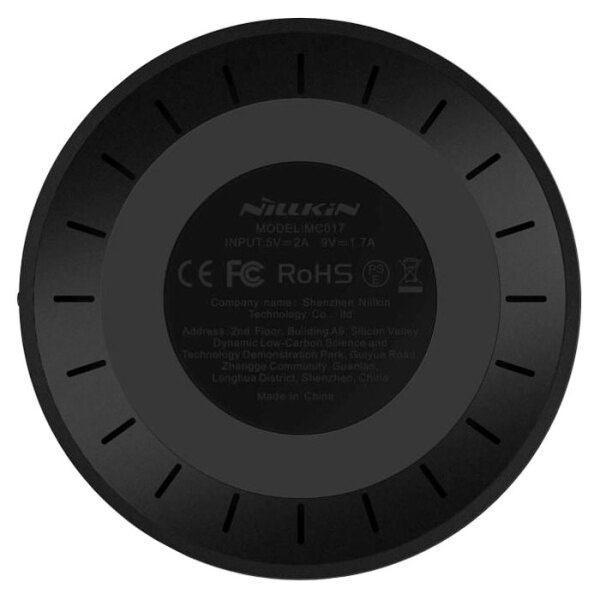 Зарядное уст-во Wireless Nillkin, Magic Disk IV (Fast), Черный  photo 2