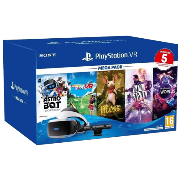 Ochelari VR Sony PlayStation Mega Pack v2 Black  photo 1