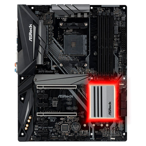 Материнская плата ASRock X470 MASTER SLI  photo 1