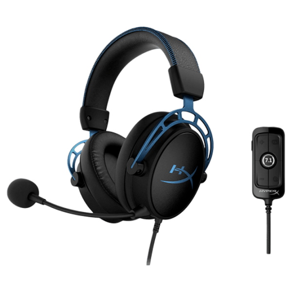 Наушники HyperX Cloud Alpha S Черный Проводная/ Игровой/ Полноразмерные photo 2
