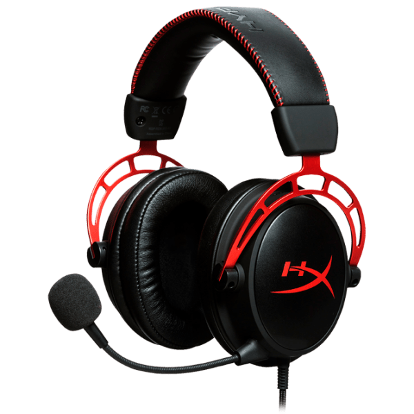 Наушники HyperX Cloud Alpha Красный Проводная / Игровой / Полноразмерные photo 1
