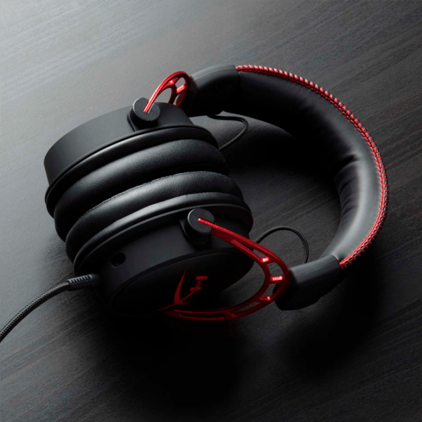 Наушники HyperX Cloud Alpha Красный Проводная / Игровой / Полноразмерные photo 6