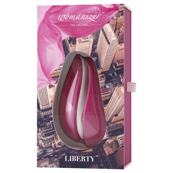 Вибростимулятор Womanizer Liberty Wine Red  photo 4