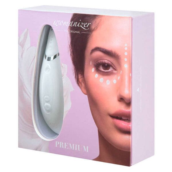 Вибратор Womanizer Premium, Белый  photo 5