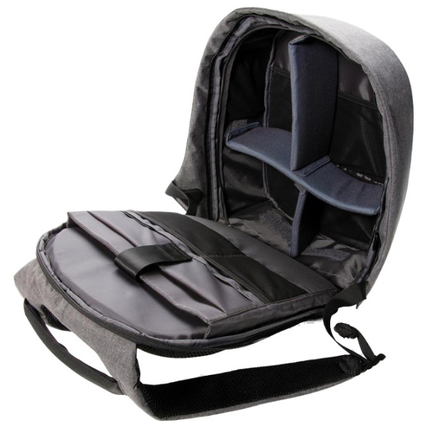 Рюкзак XD-Design Bobby Pro anti-theft 15.6" Черный
Серый  photo 8