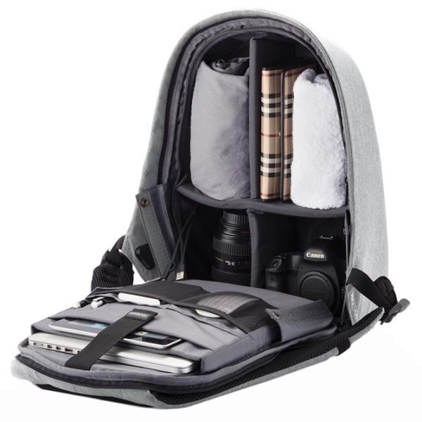Рюкзак XD-Design Bobby Pro anti-theft 15.6" Черный
Серый  photo 9