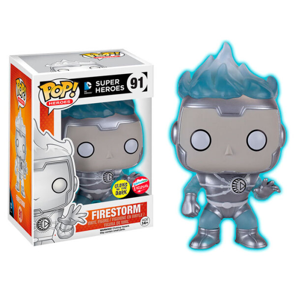 Funko Pop! Vinyl Figure DC Comics, Firestorm White Lantern (91)  photo 3