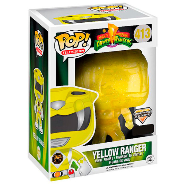 Figurină Funko Power Rangers Yellow Ranger Morphing (413) 14+ / Yellow photo 2