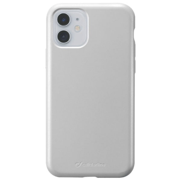 Husă pentru smartphone Apple iPhone 11 (Sensation) Glitter Gray Cellularline, TPU, Back photo 1