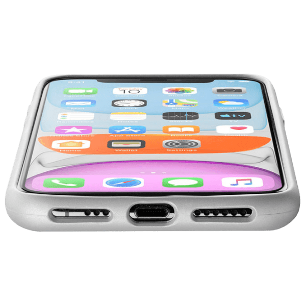 Husă pentru smartphone Apple iPhone 11 (Sensation) Glitter Gray Cellularline, TPU, Back photo 3
