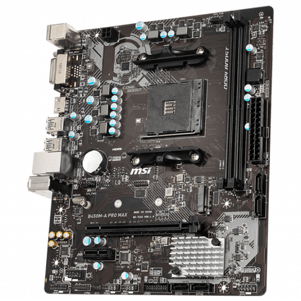 Материнская плата MSI B450M-A PRO MAX mATX  photo 3