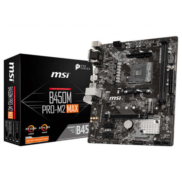 Материнская плата MSI B450M PRO-M2 MAX mATX  photo 5