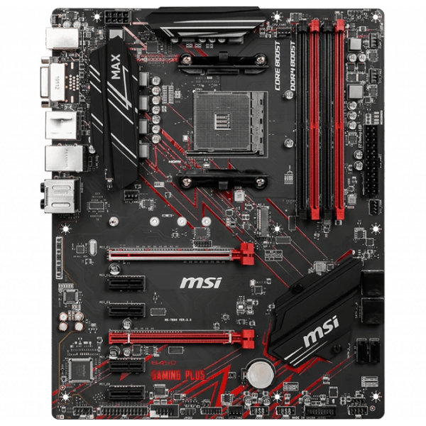 Материнская плата MSI B450 GAMING PLUS MAX ATX  photo 1